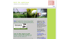 Desktop Screenshot of golf.exton.net