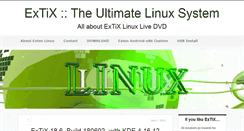 Desktop Screenshot of extix.exton.net