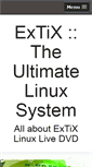 Mobile Screenshot of extix.exton.net