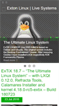 Mobile Screenshot of linux.exton.net